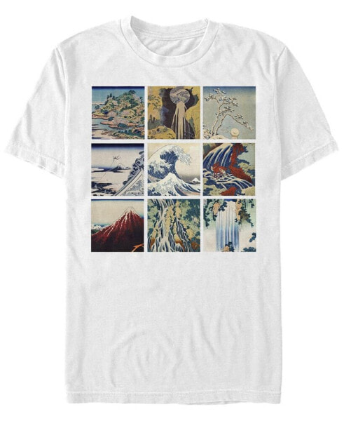 Men's Katsushika Hokusai Short Sleeve Crew T-shirt