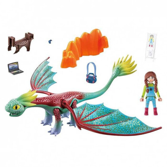 Конструктор Playmobil Dragons Nine Realms Feathers&Alex