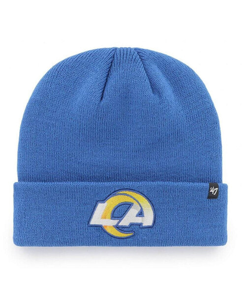 Men's Royal Los Angeles Rams Primary Cuffed Knit Hat