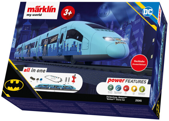 Märklin my world - "Batman" Starter Set - Railway & train model - Assembly kit - HO (1:87) - "Batman" Starter Set - Any gender - Plastic