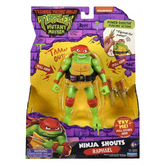 KO Toy Ninja Shouts Raphael Tmnt figure