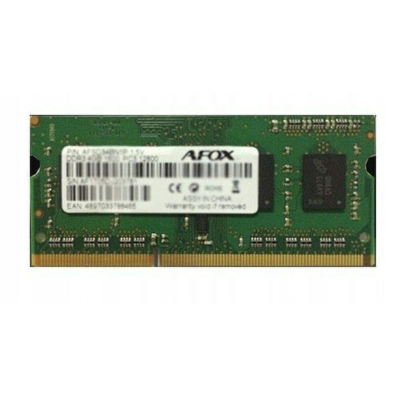 RAM Memory Afox AFSD34AN1L DDR3 DDR3L 4 GB