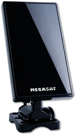 Megasat DVB-T 40 - Black - 28 dB - DVB-T,DVB-T2 - FM - UHF - VHF - 110 x 22 x 190 mm - F - DC