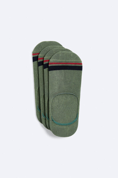 4-pack of no-show socks