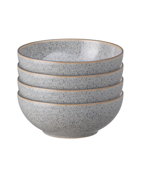 Studio Craft Grey 4 Piece Cereal Bowl Set