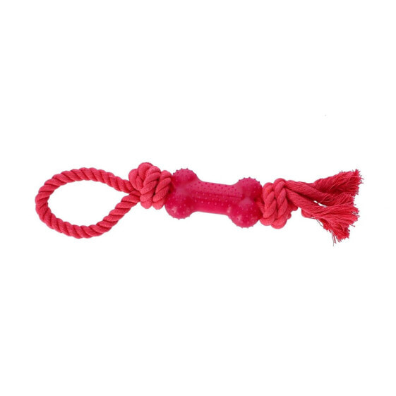 Игрушка для собак Dingo 30074 Розовый Хлопок Резиновый