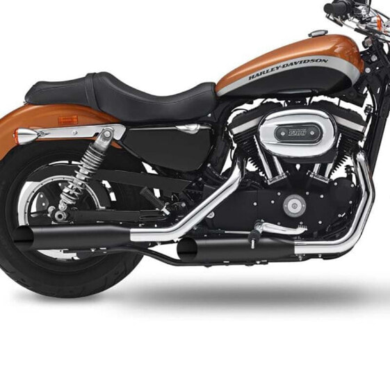 KESSTECH ESM2 2-2 Harley Davidson XL 1200 C Sportster Custom Ref:2352-769 Slip On Muffler