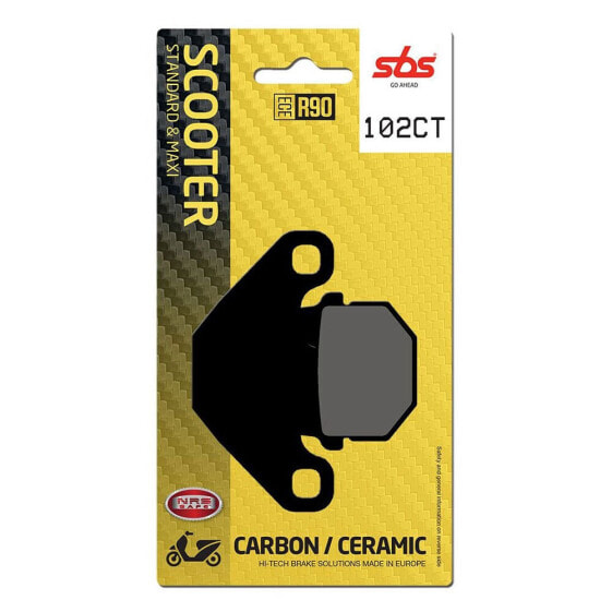 SBS Hi-Tech Street 102CT Carbon Ceramic Brake Pads