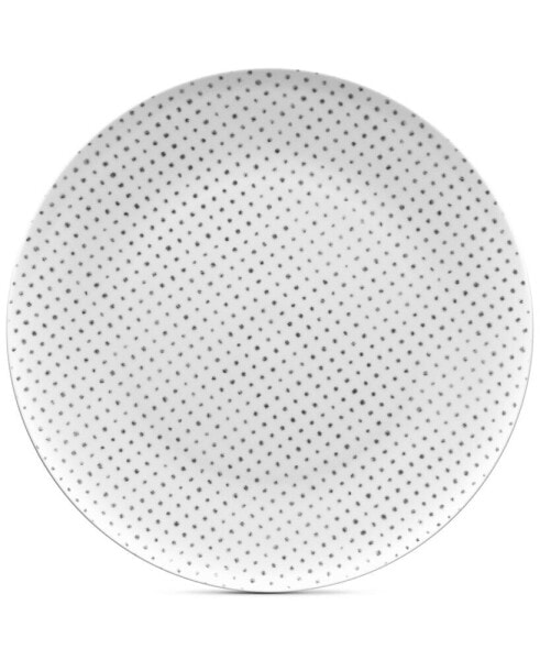 Hammock Coupe Dots Dinner Plate