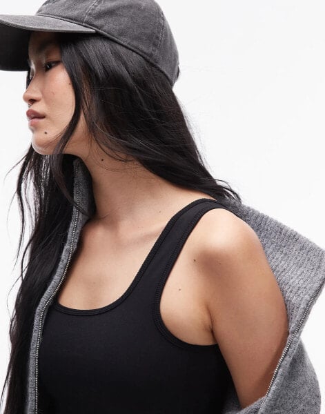 ARKET seamless sports bra in black