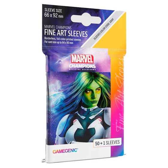 GAMEGENIC Card Sleeves Marvel Champions Gamora 66x92 mm