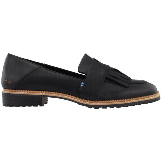 TOMS Mallory Womens Black Flats Casual 10014179