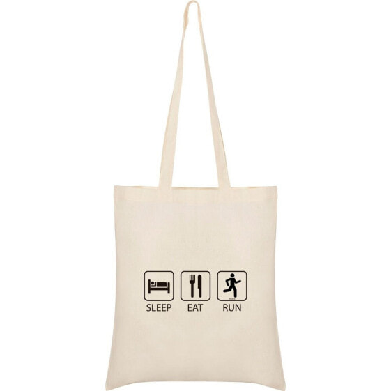 KRUSKIS Sleep Eat And Run Tote Bag