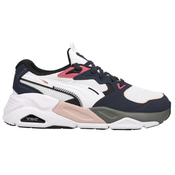 Puma Trc Mira Block Lace Up Womens Black, Blue, Pink, White Sneakers Casual Sho