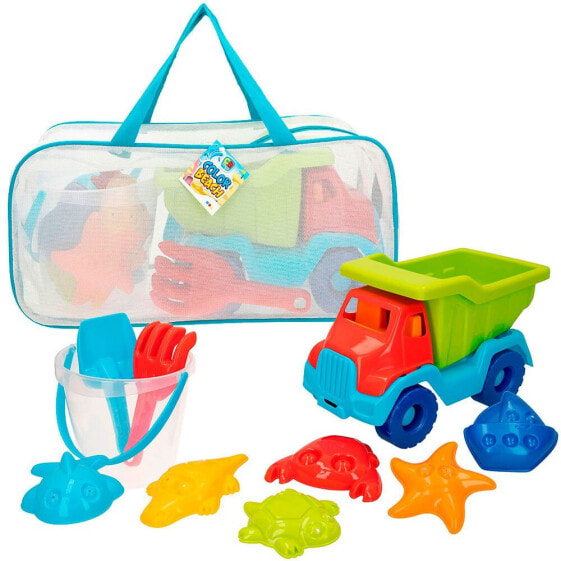 Пляжный набор Color Baby с машинкой и аксессуарами