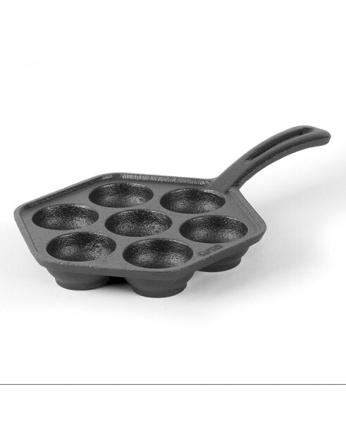 Cast Iron Danish Aebleskiver Pan