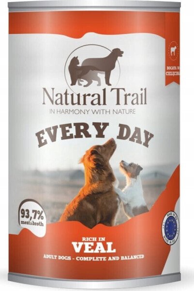 Natural Trail NATURAL TRAIL EVERY DAY Dog Cielęcina 400g