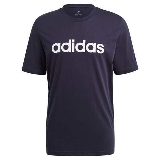 ADIDAS Essentials Embroidered Linear Logo short sleeve T-shirt