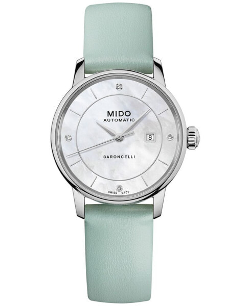 Часы Mido Baroncelli Diamond Leather