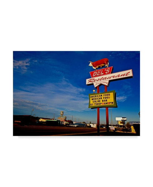 American School Route 66 Restaurant Canvas Art - 20" x 25"