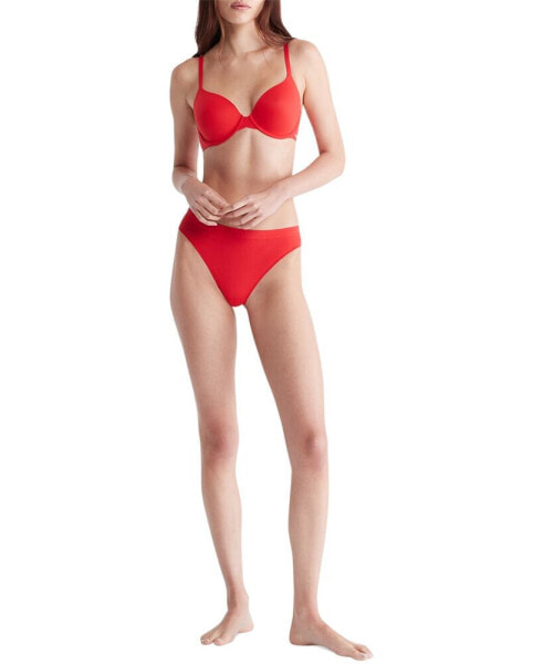 Calvin Klein Women's Bonded Flex Mid-Rise Thong Underwear QD3958