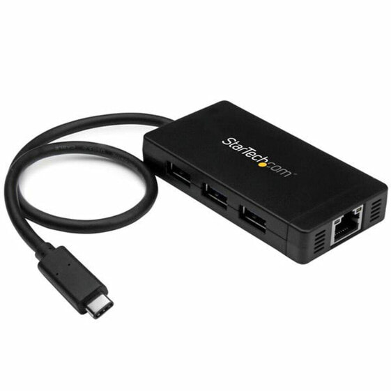 USB-разветвитель Startech HB30C3A1GE Чёрный 2100 W