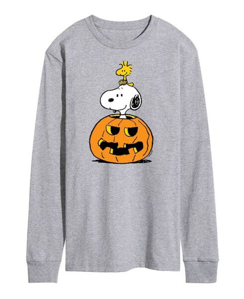 Men's Peanuts Snoopy Pumpkin T-shirt