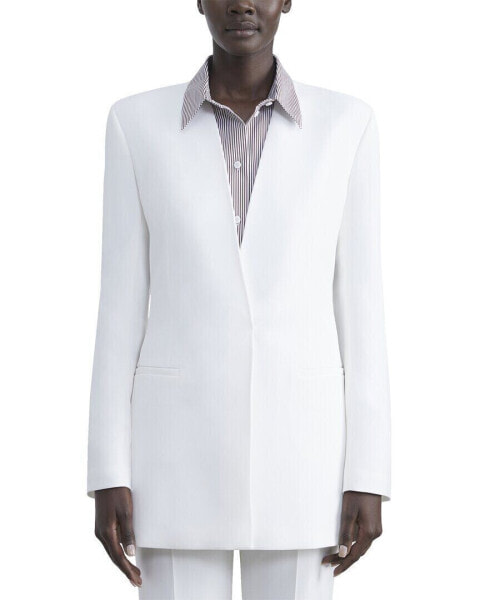 Lafayette 148 New York V-Neck Blazer Women's