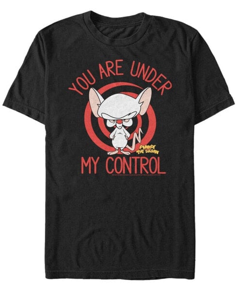 Men's Pinky The Brain You Are Under My Control Short Sleeve T-shirt