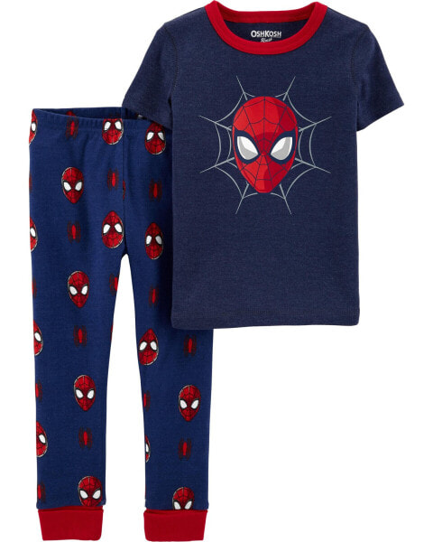 Toddler 2-Piece Spider-Man 100% Snug Fit Cotton Pajamas 2T