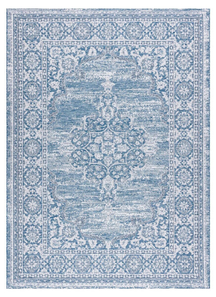 Teppich Sisal Loft 21213 Ornament Blau