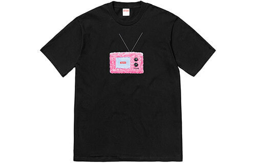 Supreme SS18 TV Tee Black T SUP-SS18-0085