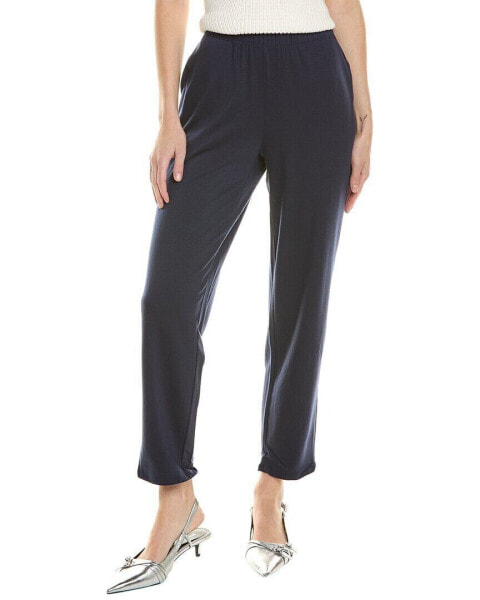 Eileen Fisher Tapered Ankle Pant Women's Blue S