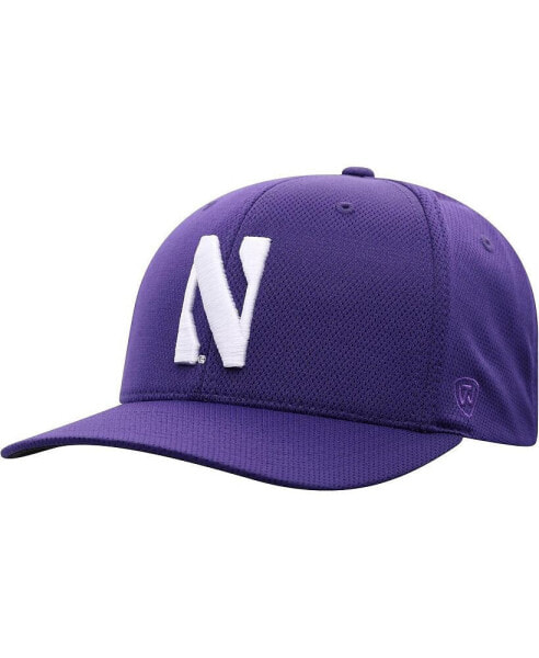 Головной убор Top of the World мужской фиолетовый Northwestern Wildcats Flex Шапка с логотипом Reflex