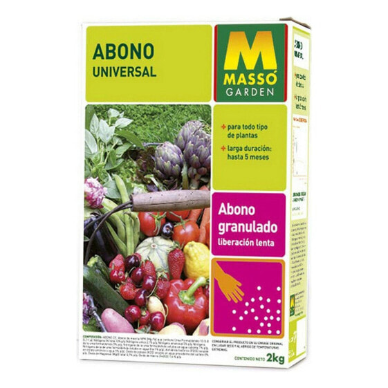 Non-organic fertiliser Massó Granules Universal 2 L