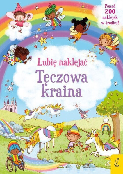 Foksal Lubię naklejać Tęczowa kraina 93980