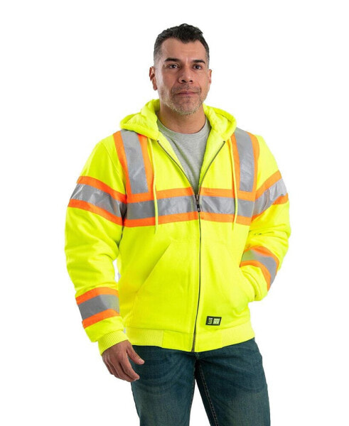 Big & Tall Hi Vis Class 3 Hooded Active Jacket