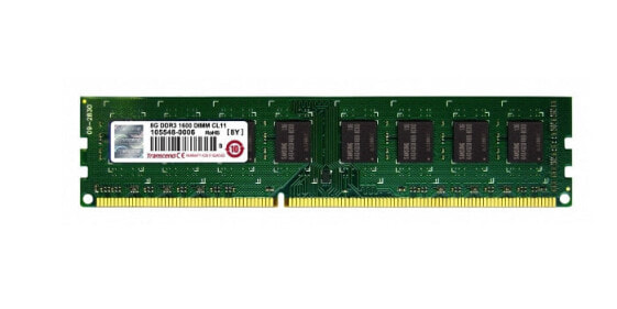 Transcend DDR3-1600 ECC U-DIMM 8GB - 8 GB - 2 x 8 GB - DDR3 - 1600 MHz - 240-pin DIMM