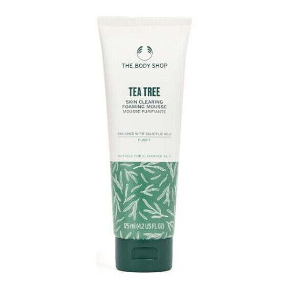 Очищающая пена для жирной кожи Tea Tree (Skin Clearing Foaming Mousse) 125 мл от The Body Shop.