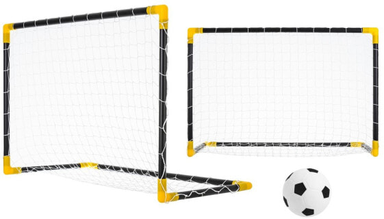 Spartan Zestaw do piłki nożnej Mini Goal Set Spartan Sport 2 bramki + piłka roz. uniw (1148)