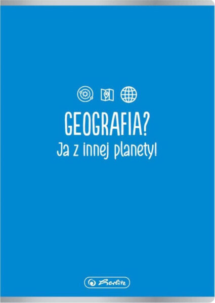 Herlitz Zeszyt A5/60K kratka Geografia (5szt)