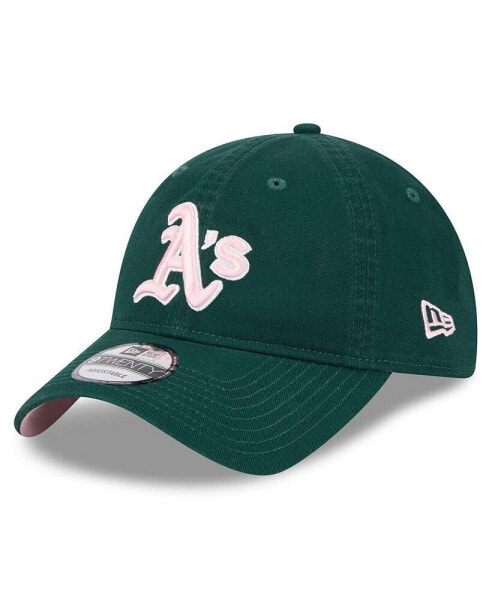 Men's Green Oakland Athletics 2024 Mother's Day 9TWENTY Adjustable Hat