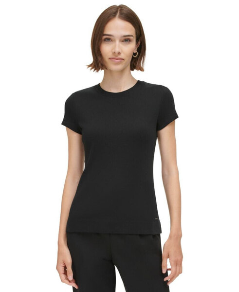 Футболка женская Calvin Klein Short Sleeve Cotton T-Shirt