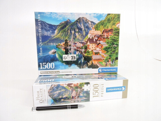 Clementoni Puzzle 1500 elementów Compact Hallstatt