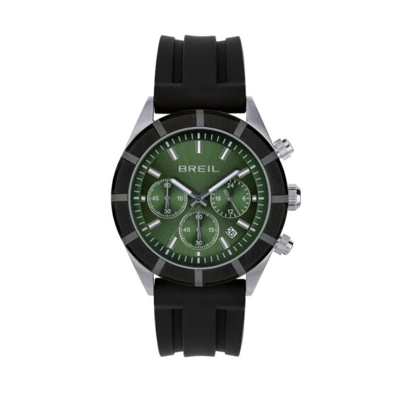 Часы мужские Breil TW2024 черно-зеленые