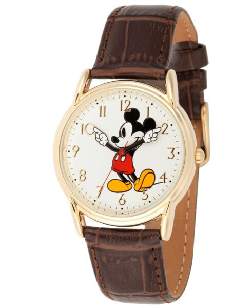 Часы и аксессуары ewatchfactory Мужские наручные часы Микки Маус Золото