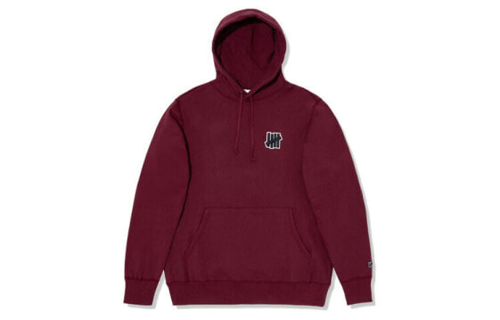 UNDEFEATED 经典刺绣LOGO图案连帽加绒卫衣 冬季 男款 / Худи UNDEFEATED LOGO UNDSW20051DPD
