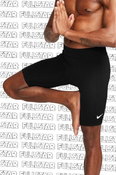 Леггинсы Nike Йога Dri Fit мягкие узкие шорты Сила черные