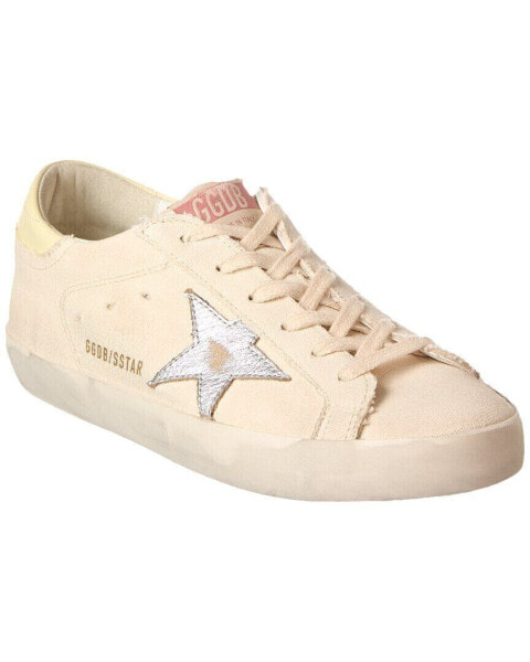 Golden Goose Superstar Canvas & Leather Sneaker Women's White 35