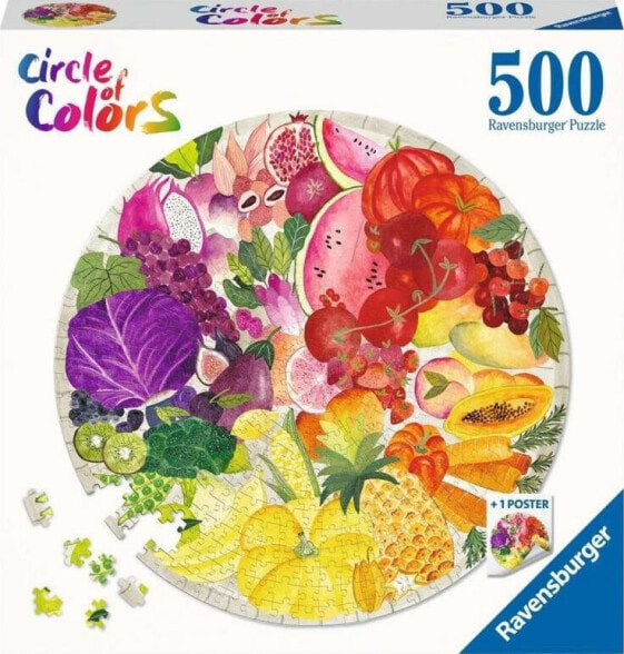 Ravensburger Puzzle 500 Owoce i warzywa